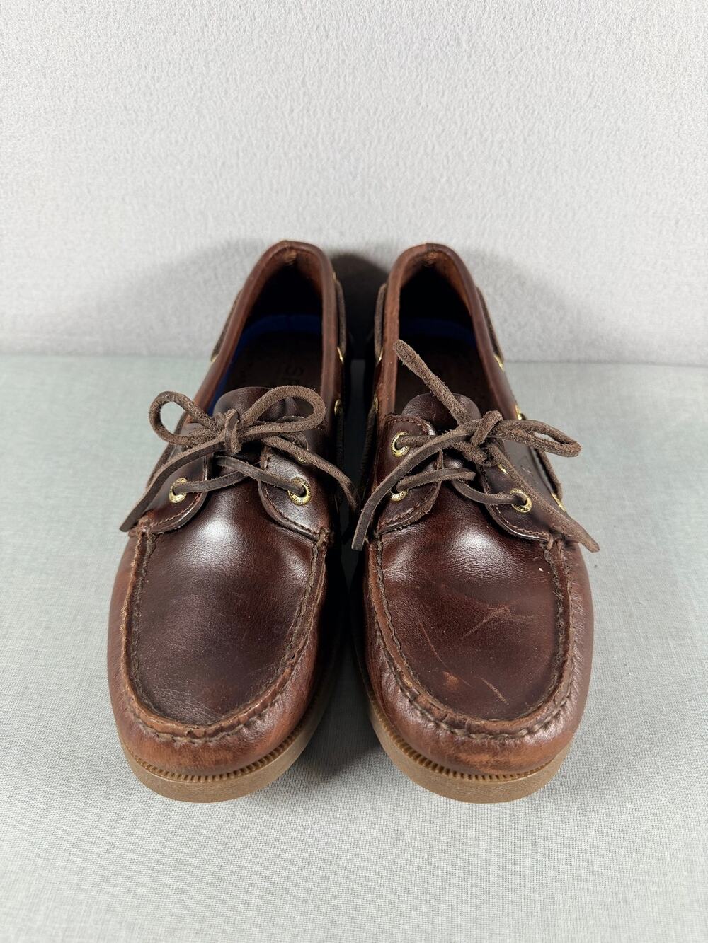 Sperry Top-Sider Authentic Original 2-Eye Men’s 6.5 Amaretto Boat Shoes 0195214